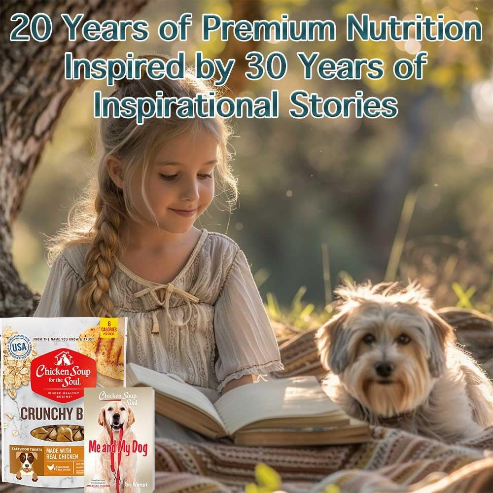 Pet Food Crunchy Bites Dog Treats, Chicken, 12 Ounce Bag | Soy, Corn & Wheat Free, No Artificial Flavors or Preservatives