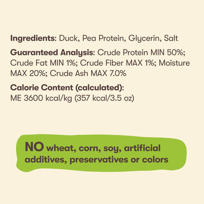 Duck Breast Jerky Dog Treats - 1 Pound