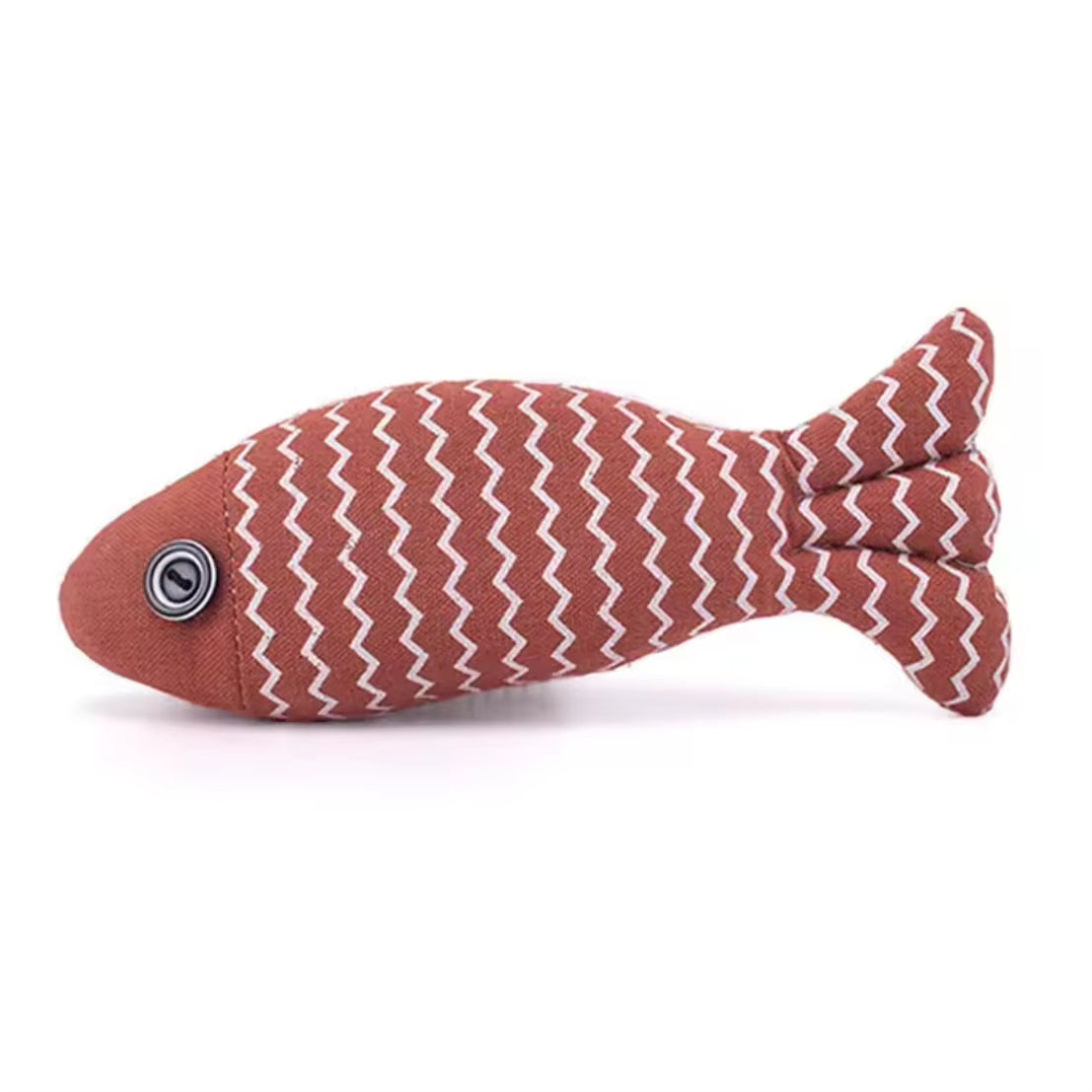 1Pc Pet Toys Cat Chew Toys Linen Fish Pillow Chew Training Toy Simulation Fish Puppet Pet Supplies