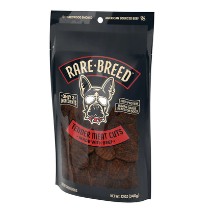 Pet Treats, Tender Meat Cuts, Made with Beef, 12 Ounce Dog Treats
