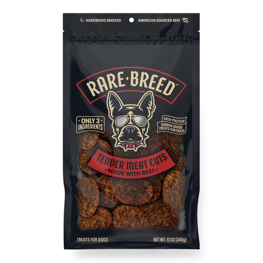 Pet Treats, Tender Meat Cuts, Made with Beef, 12 Ounce Dog Treats