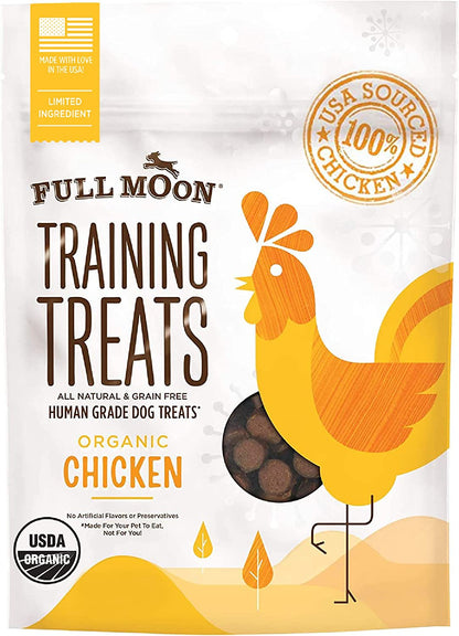 USDA Organic Chicken Training Treats Healthy All Natural Dog Treats Human Grade