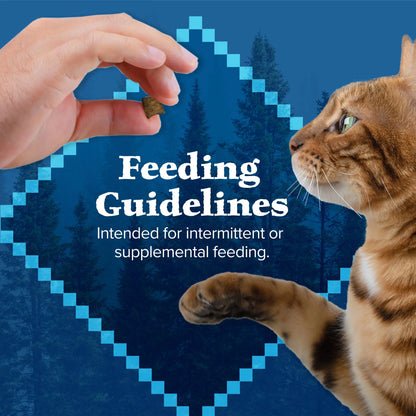 Wilderness Chicken & Salmon Flavor Dry Soft Treats for Cats, Grain-Free, 2 Oz. Bag