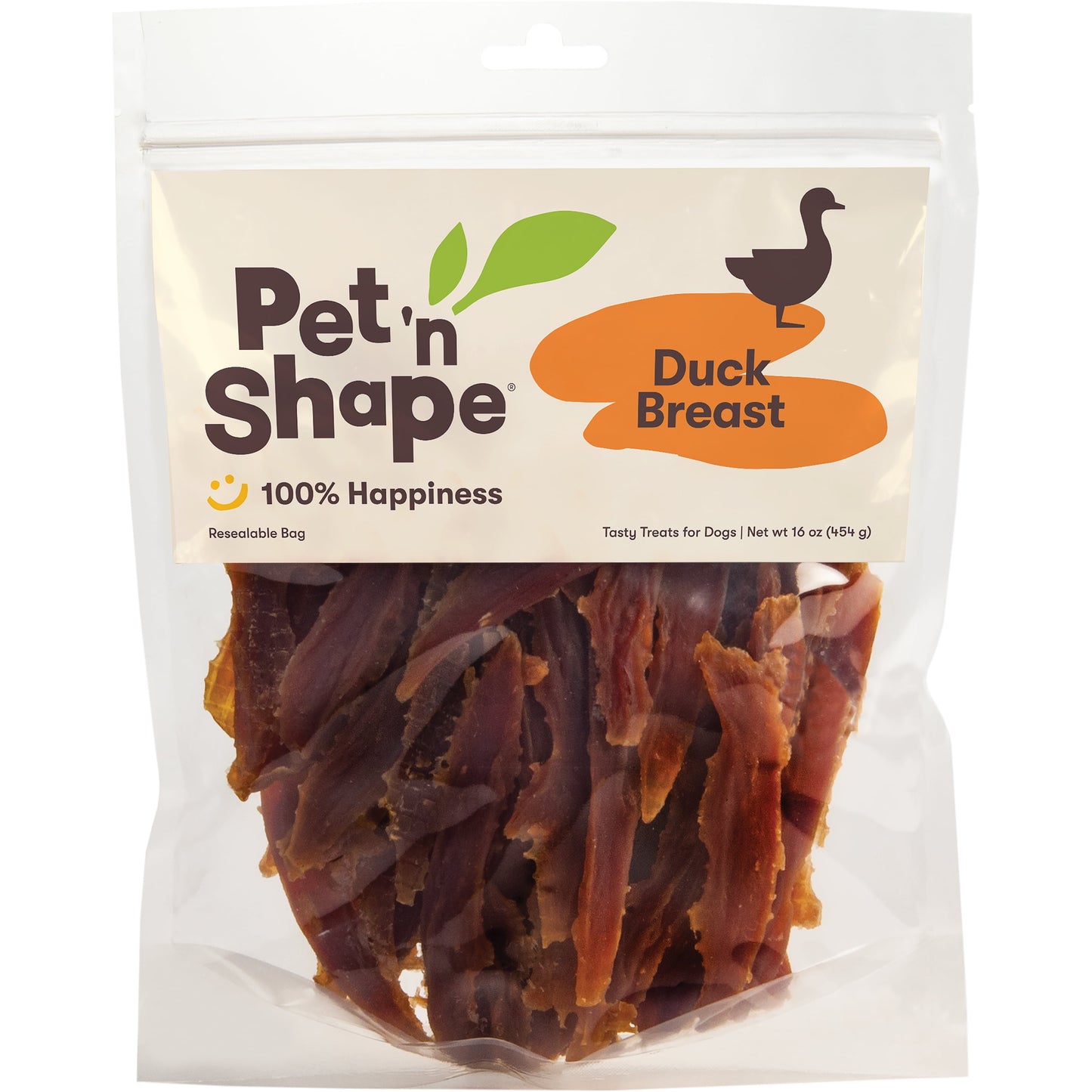 Duck Breast Jerky Dog Treats - 1 Pound