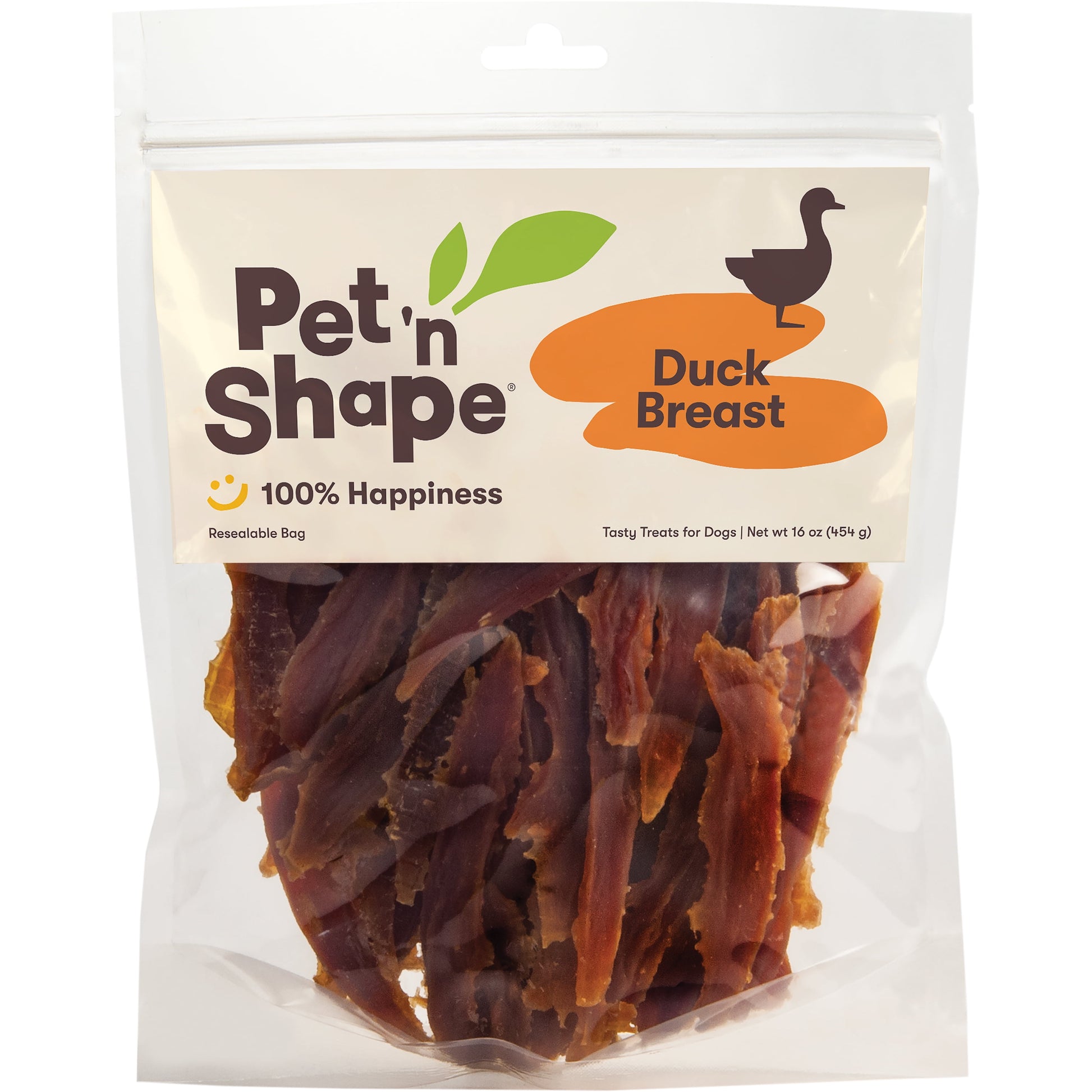 Duck Breast Jerky Dog Treats - 1 Pound