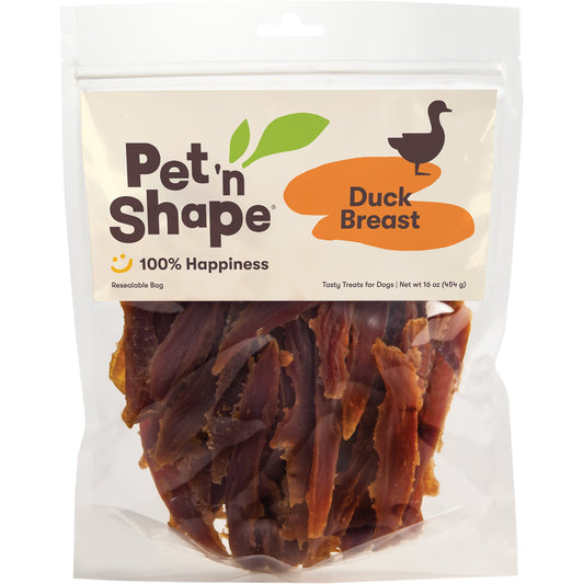 Duck Breast Jerky Dog Treats - 1 Pound