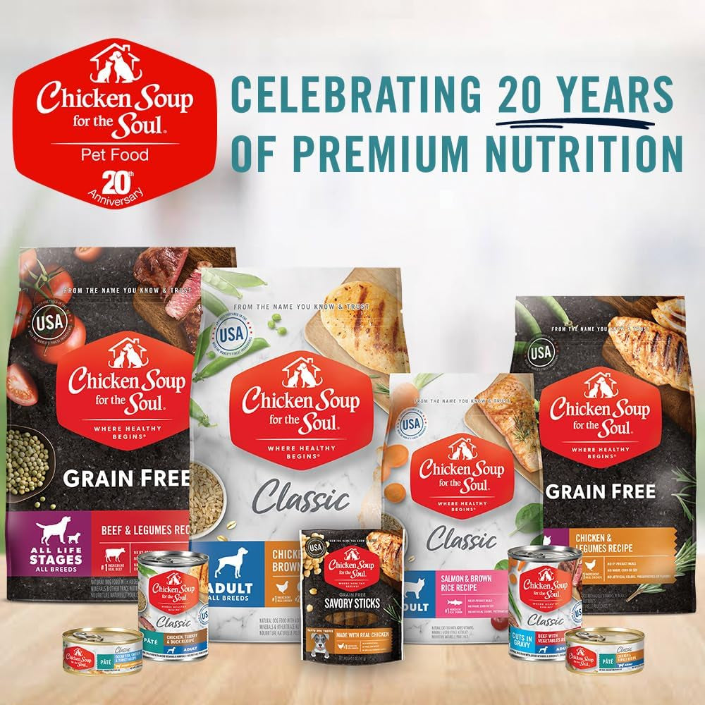 Pet Food Crunchy Bites Dog Treats, Chicken, 12 Ounce Bag | Soy, Corn & Wheat Free, No Artificial Flavors or Preservatives