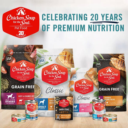 Pet Food Crunchy Bites Dog Treats, Chicken, 12 Ounce Bag | Soy, Corn & Wheat Free, No Artificial Flavors or Preservatives