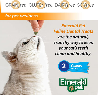 Grain-Free Feline Dental Treats, 11 Ounce Fresh Pack, Salmon Cat Treats, Made in the USA