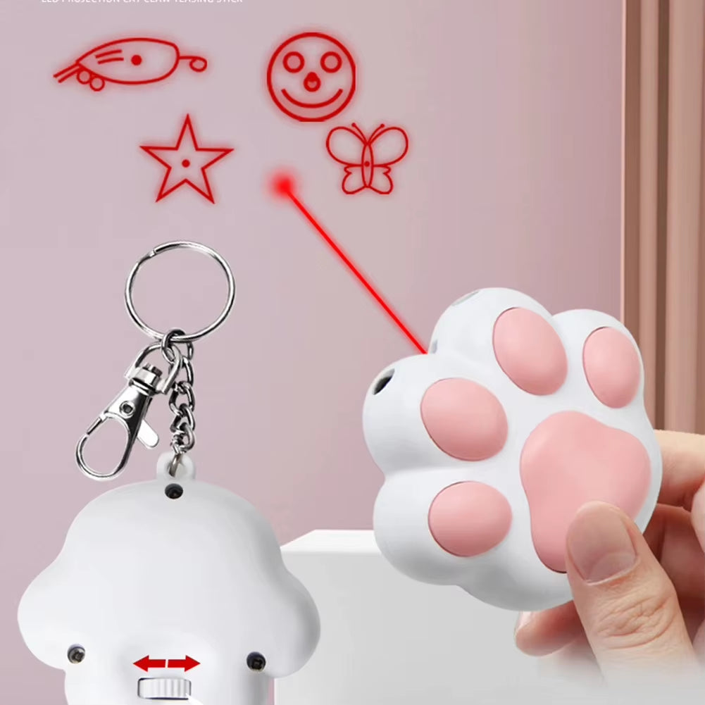 Funny Laser Pet Toys Rechargeable 5 Adjustable Patterns for Pet Dog Cats Interactive Kitten Training Chaser Cat Pets Accessories