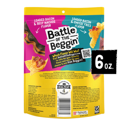 Purina Beggin’ Loaded Bacon and Cheese Fries Flavor Treats for Dogs
